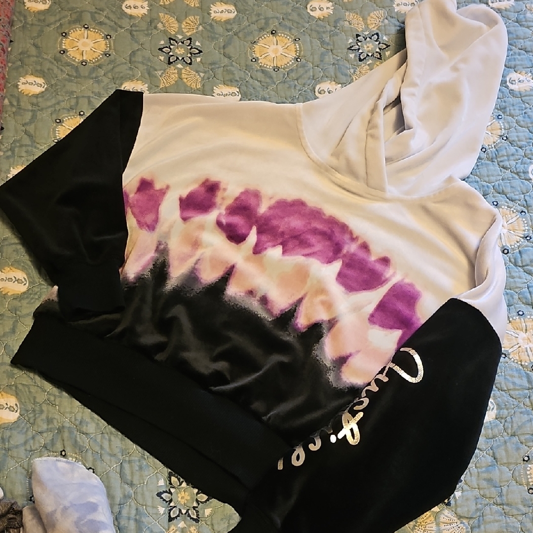 Kids Justice Velvety Soft Graphic Hoodie
